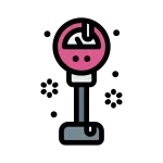 Amenities City Council Meter Parking SVG Icon